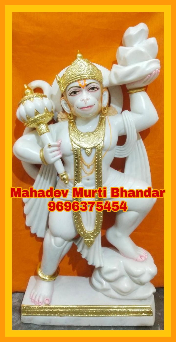 Marble Hanuman Statue